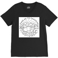 Take Me To Paradise V-neck Tee | Artistshot