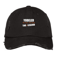 Yodeler The Man, The Myth The Legend Vintage Cap | Artistshot