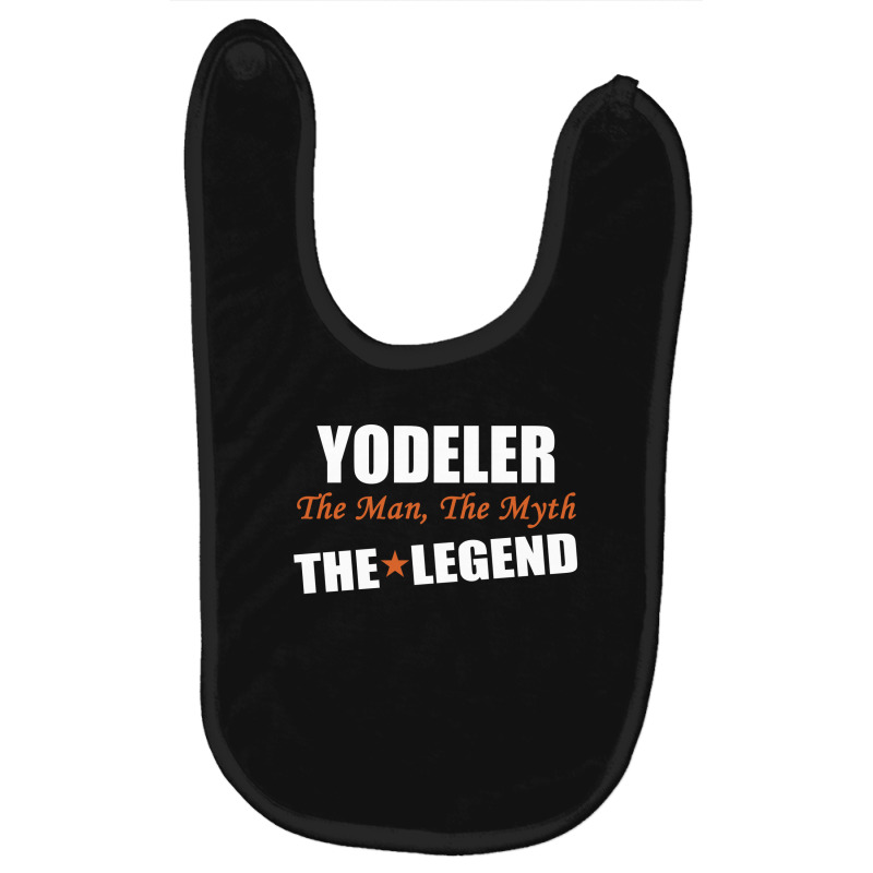 Yodeler The Man, The Myth The Legend Baby Bibs | Artistshot