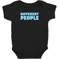 Different People Baby Bodysuit | Artistshot