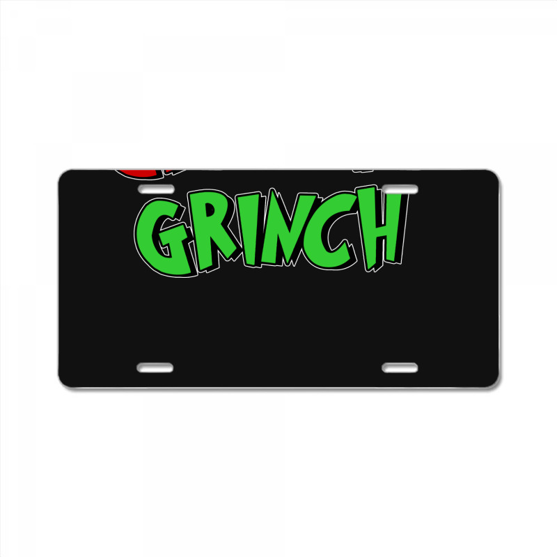 Custom Grandpa Grinch License Plate By Badaudesign Artistshot