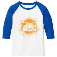 Camera T  Shirt Camera T  Shirt Youth 3/4 Sleeve | Artistshot