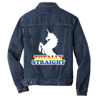 Totally Straight Men Denim Jacket | Artistshot