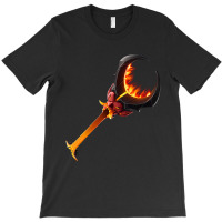 Burning Axe T-shirt | Artistshot