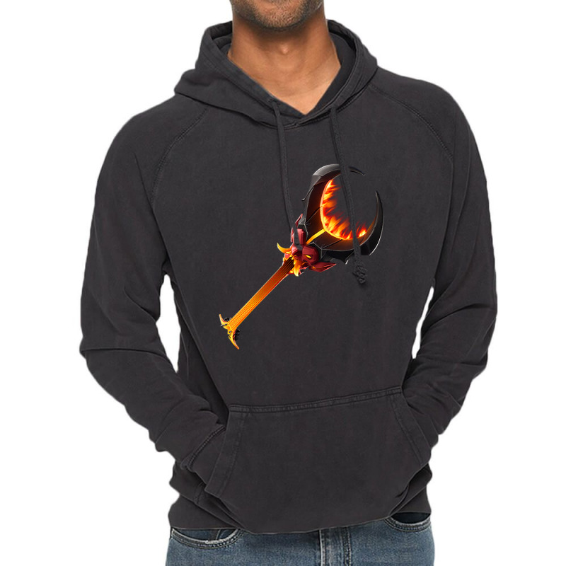 Burning Axe Vintage Hoodie | Artistshot