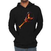 Burning Axe Lightweight Hoodie | Artistshot