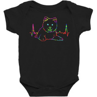 Lapphund Puppy T  Shirt Finnish Lapphund Puppy Heartbeat T  Shirt Baby Bodysuit | Artistshot