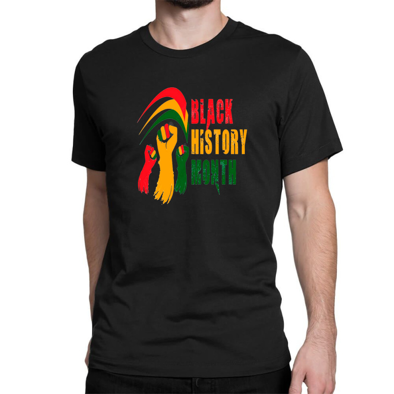 Black History Month New Classic T-shirt by lik9787 | Artistshot