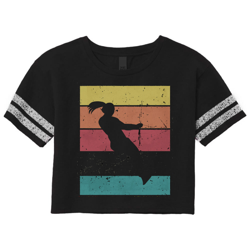 Girl T  Shirt Girl Waterski T  Shirt Scorecard Crop Tee by antwanbartell660 | Artistshot