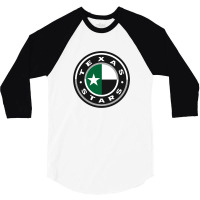 Texas Stars 3/4 Sleeve Shirt | Artistshot