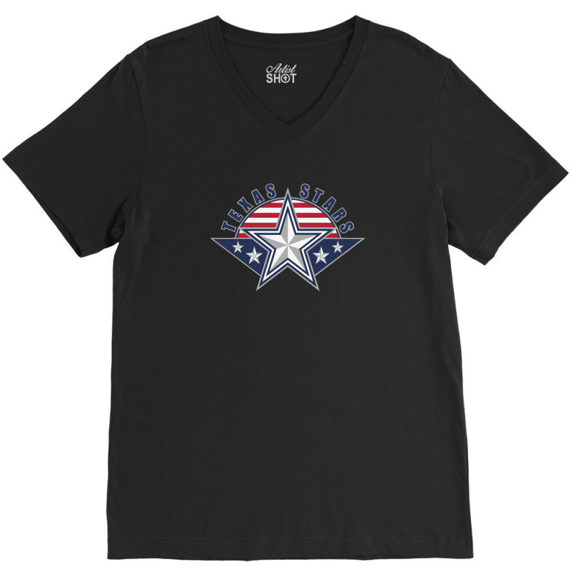 Texas Stars V-neck Tee | Artistshot