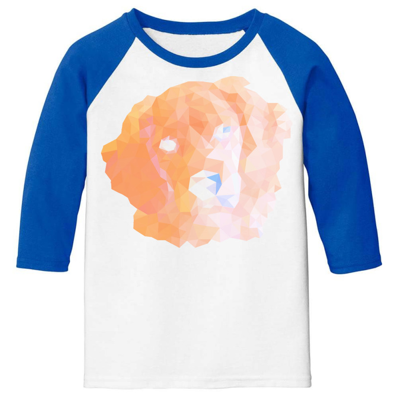 Cocker T  Shirt Cocker Spaniel Polygon Dog Owner T  Shirt Youth 3/4 Sleeve by ava44194 | Artistshot