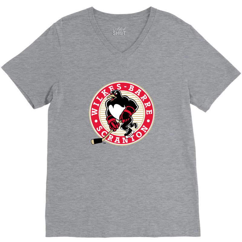 Wilkes Barre Scranton Penguins V-neck Tee | Artistshot