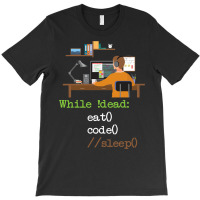 Eat Code Sleep   Computer Science Programmer Coding Coder T Shirt T-shirt | Artistshot