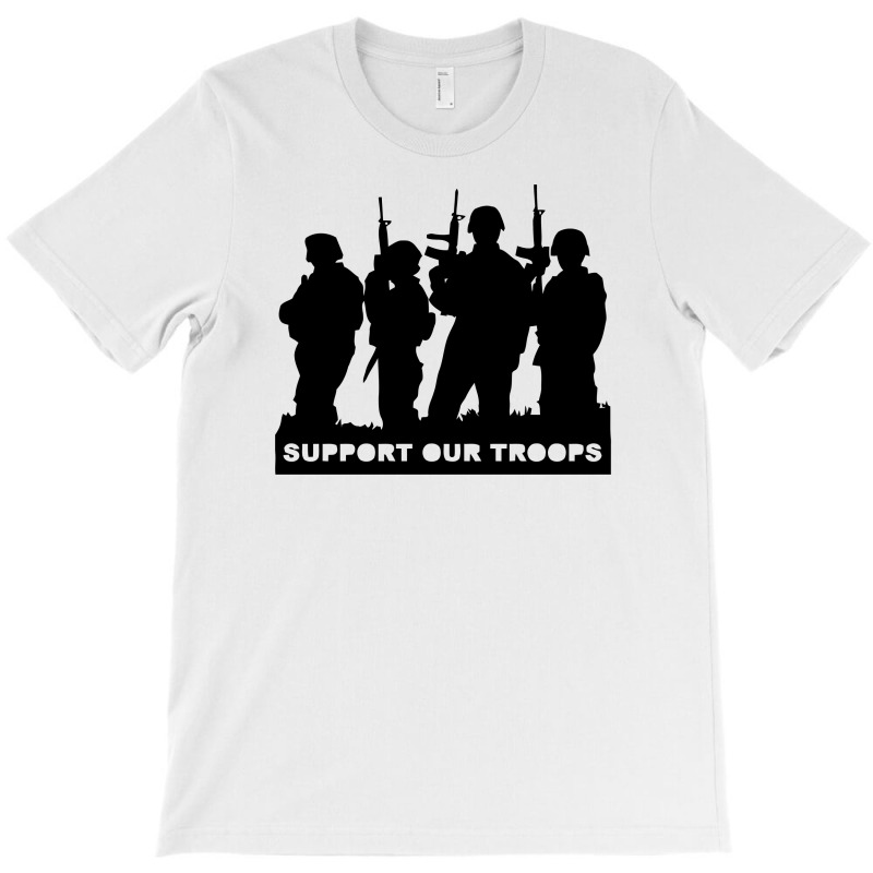 Support Our Troops With Soldiers T-shirt | Artistshot