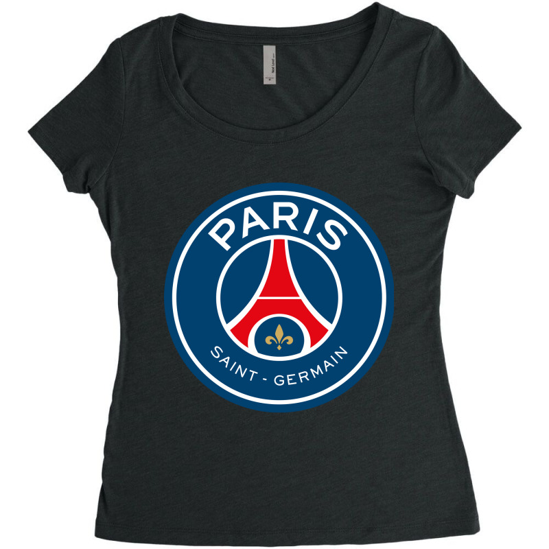 The-paris-saint-germain-merch Women's Triblend Scoop T-shirt by shanzahi | Artistshot