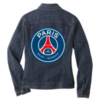 The-paris-saint-germain-merch Ladies Denim Jacket | Artistshot