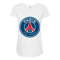 The-paris-saint-germain-merch Maternity Scoop Neck T-shirt | Artistshot