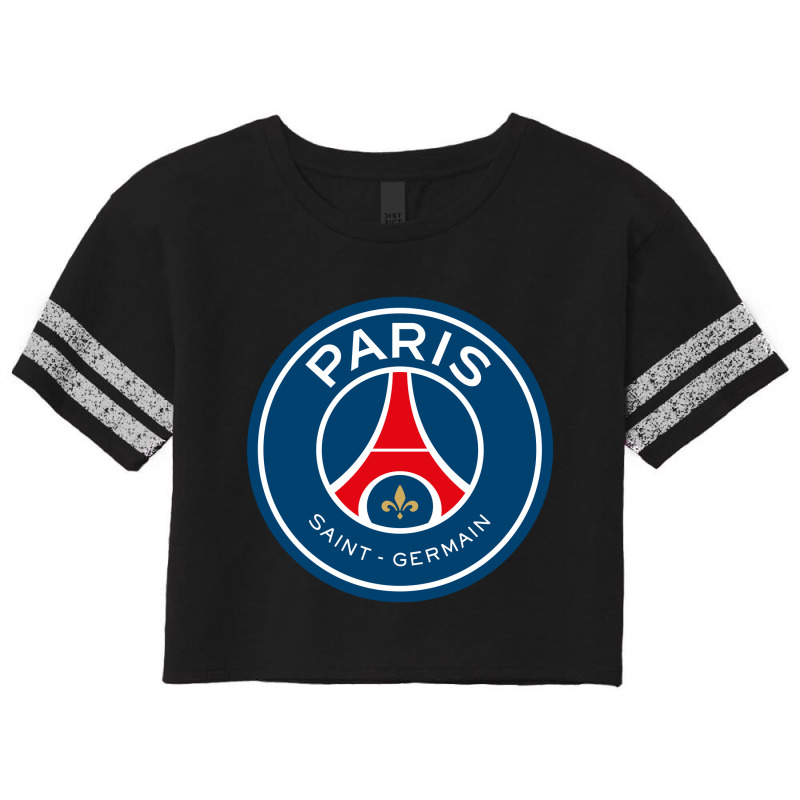 The-paris-saint-germain-merch Scorecard Crop Tee by shanzahi | Artistshot