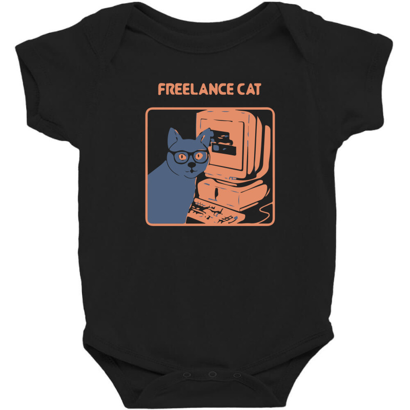 Freelancer Cat Baby Bodysuit by ton1 | Artistshot