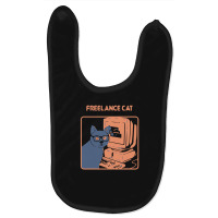 Freelancer Cat Baby Bibs | Artistshot