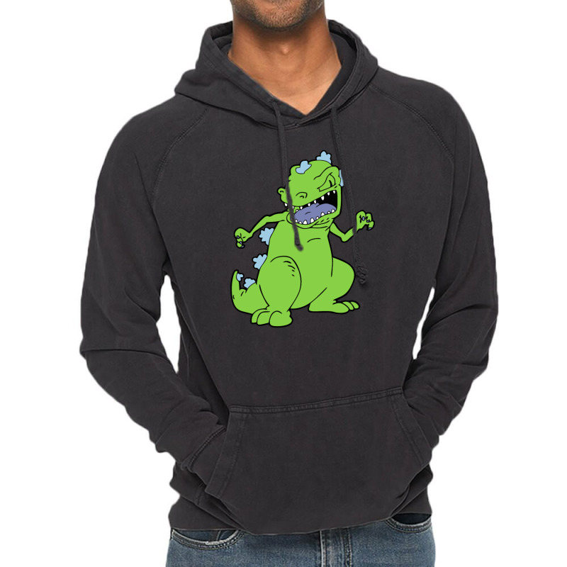 Custom Reptar Rugrats Vintage Hoodie By Makcomblang Artistshot