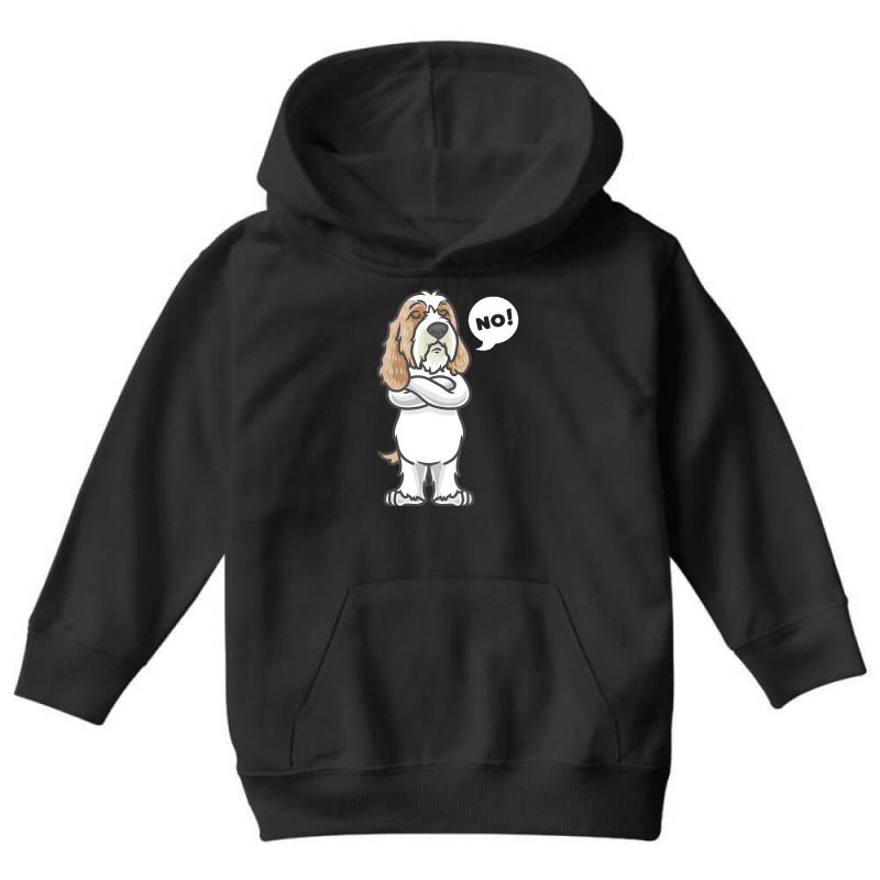 Petit Basset Griffon Venden T  Shirt Stubborn Petit Basset Griffon Ven Youth Hoodie by nikkireichert468 | Artistshot