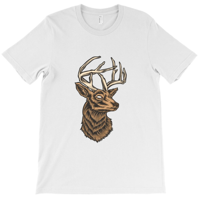 Deer Head T-shirt | Artistshot