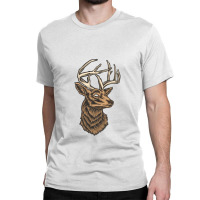 Deer Head Classic T-shirt | Artistshot