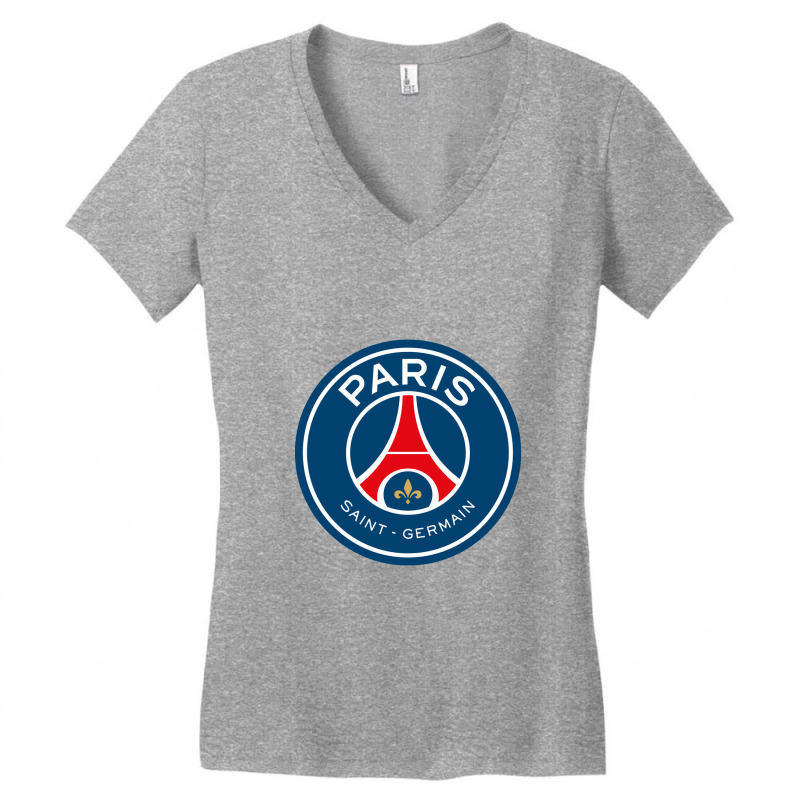 The-paris-saint-germain-merch Women's V-Neck T-Shirt by ainabzo | Artistshot