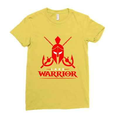 Sport Lake Warrior Original Ladies Fitted T-shirt Designed By Lisamona772
