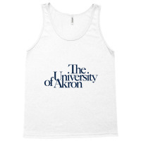 The University Of Akron Tank Top | Artistshot