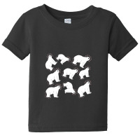 Polar Bears And Dipoles   Chemistry Baby Tee | Artistshot