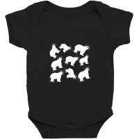 Polar Bears And Dipoles   Chemistry Baby Bodysuit | Artistshot