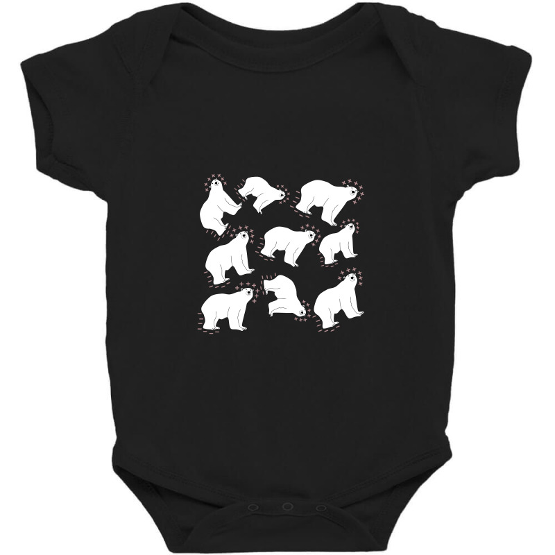 Polar Bears And Dipoles   Chemistry Baby Bodysuit by selawe.duapuluhlima | Artistshot