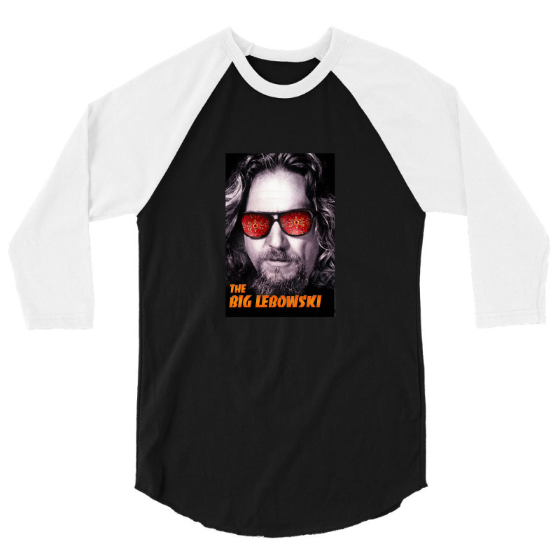 Dude Abide Big Lebowski Jeff Bridges 3/4 Sleeve Shirt by grandzio810101 | Artistshot