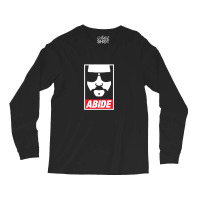 Dude Abide Big Lebowski Jeff Bridges Long Sleeve Shirts | Artistshot