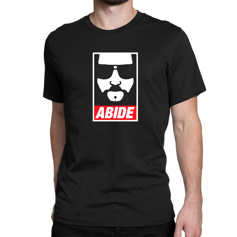 Dude Abide Big Lebowski Jeff Bridges Classic T-shirt by grandzio810101 | Artistshot