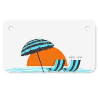 Sitting By Shore At Holden Beach, Nc   Holden Beach Nc Motorcycle License Plate | Artistshot