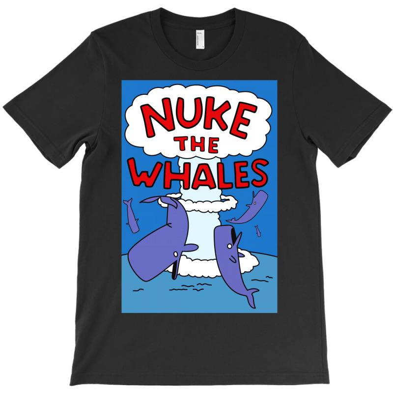 solo Håndværker homoseksuel Custom Nuke The Whales Simpsons T-shirt By Custom-designs - Artistshot