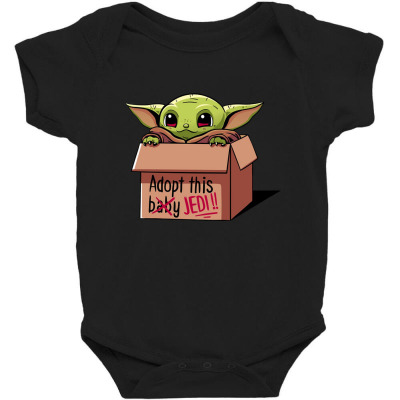 Baby Yoda Adopt Baby Bodysuit Designed By Alexmargondas