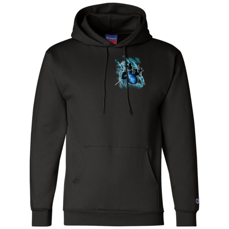 I Love Music - Electric Drummer1 Champion Hoodie | Artistshot