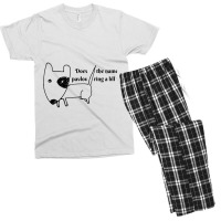 Does The Name Pavlov Ring A Bell Premium Men's T-shirt Pajama Set | Artistshot