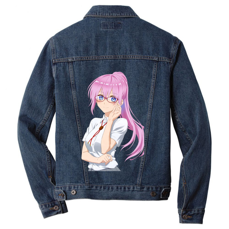 Shikimori Micchon  Shikimori Not Just A Cutie Men Denim Jacket | Artistshot