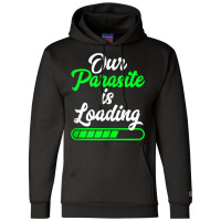 Funny Pregnancy Announcement Our Parasite Is Loading Tank Top Champion Hoodie | Artistshot