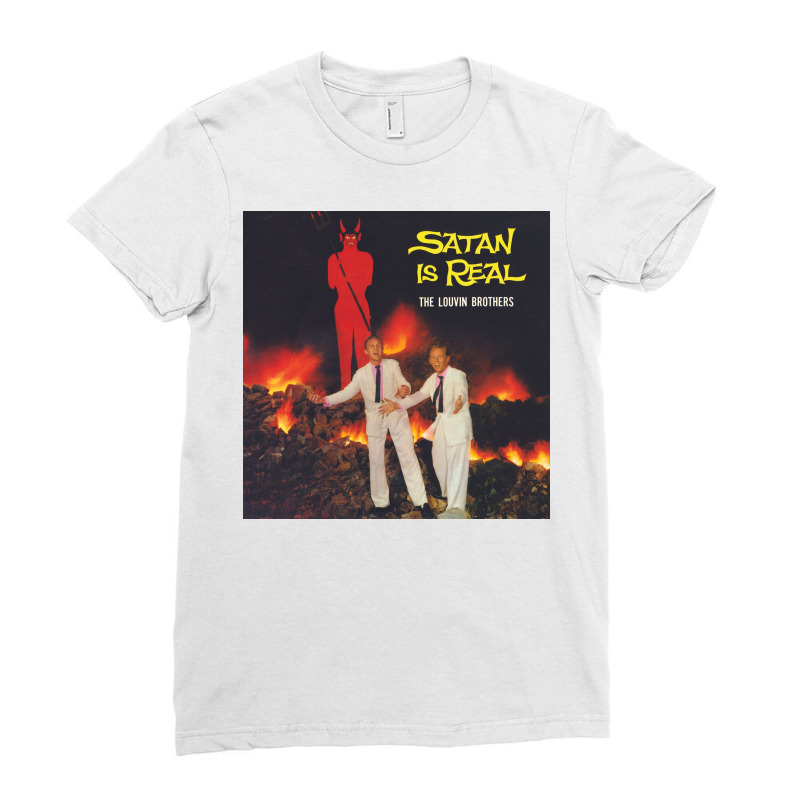 The Louvin Brothers Satan Is Ladies Fitted T-Shirt by LakuRB2022 | Artistshot