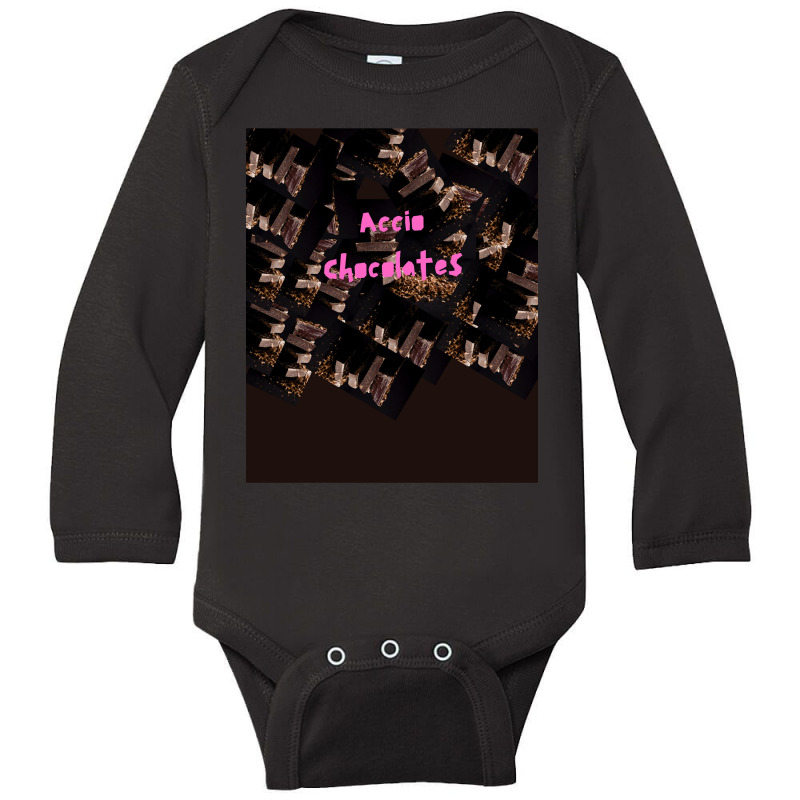 Smiling Friends  Accio Chocolate Long Sleeve Baby Bodysuit | Artistshot