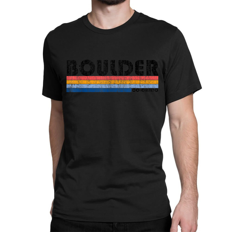 Vintage 1980s Style Boulder, Co Classic T-shirt | Artistshot