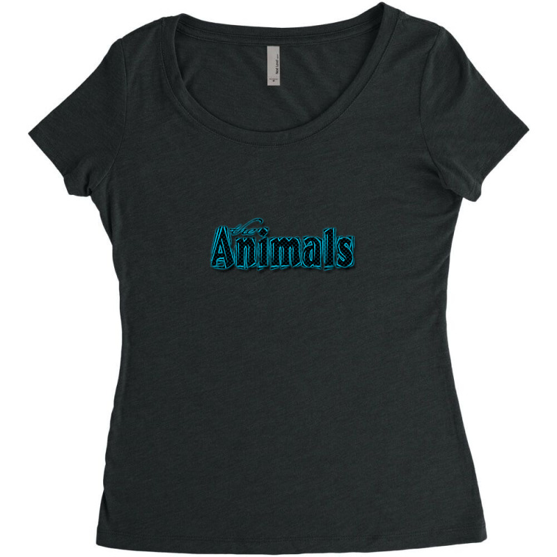 Animals Women's Triblend Scoop T-shirt by RandyNuckoles | Artistshot