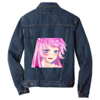 Shikimori Eyes   Kawaii Dake Ja Nai Shikimori San Men Denim Jacket | Artistshot